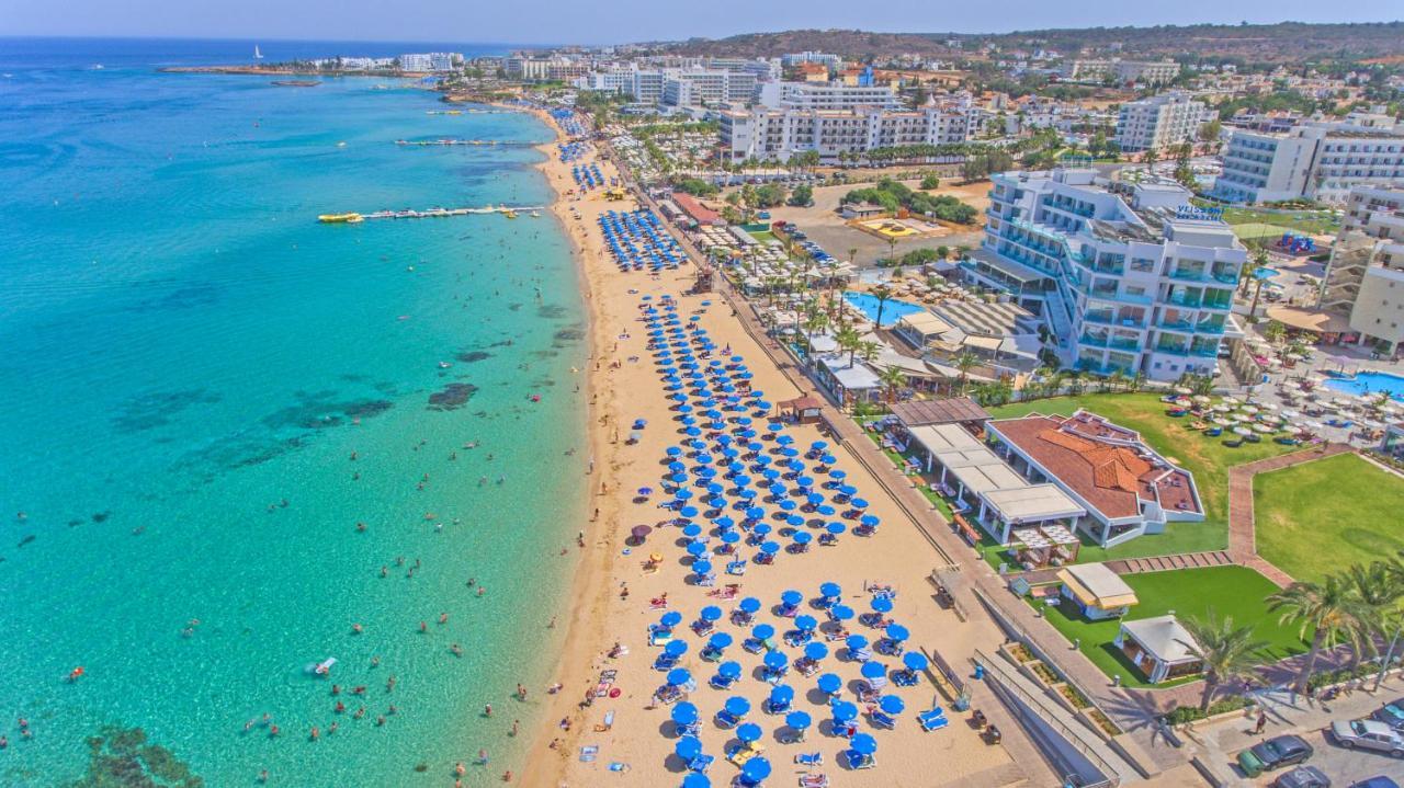 Constantinos The Great Beach Hotel Protaras Exteriör bild