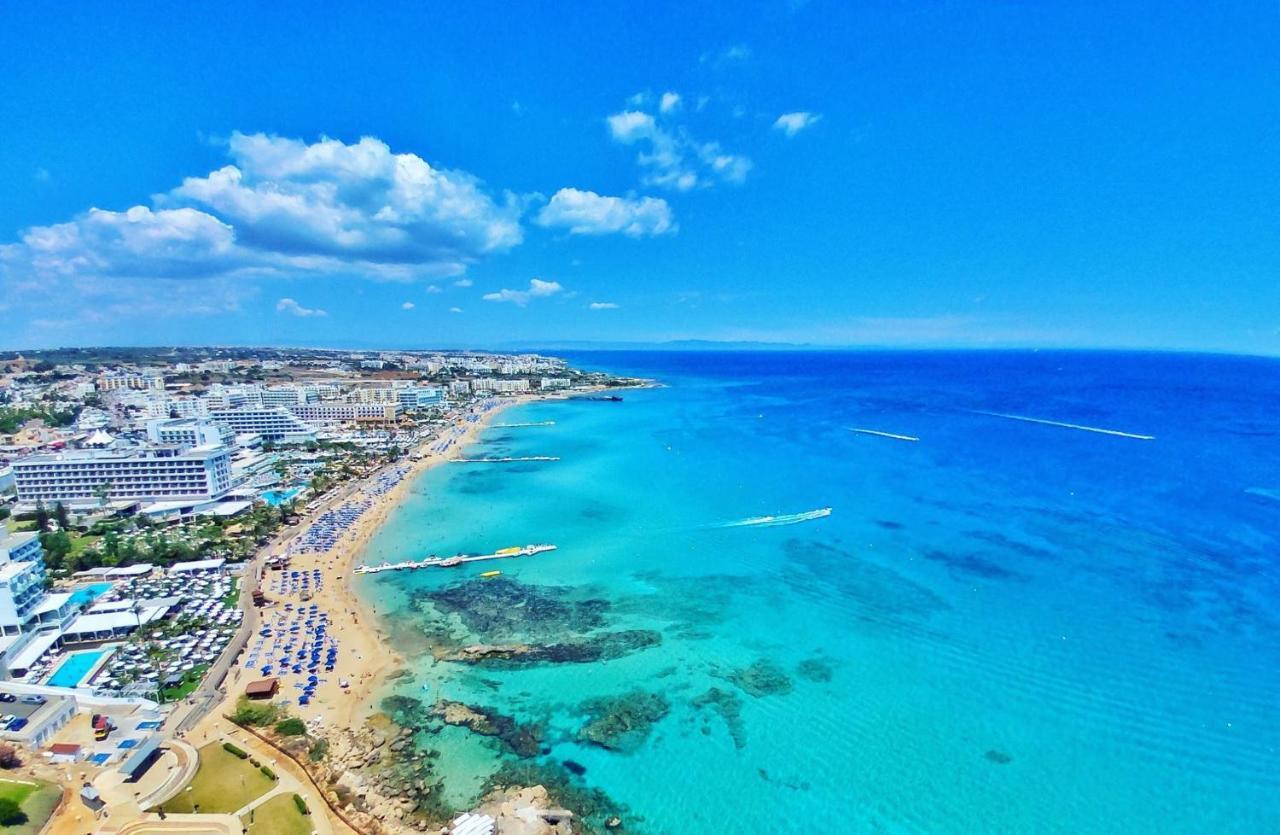 Constantinos The Great Beach Hotel Protaras Exteriör bild